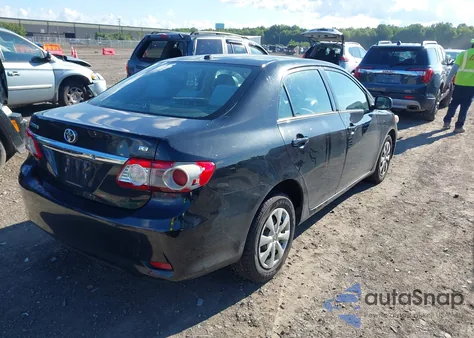 2011 Toyota Corolla Le из США, поврежденный, VIN 2T1BU4EE5BC727880